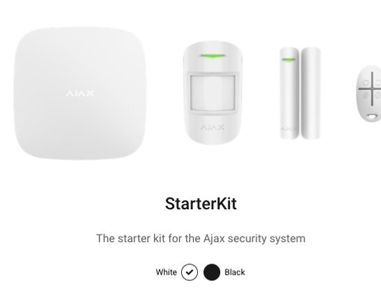 Starting Kit Ajax Systems Security Ibiza, Mallorca, Formentera